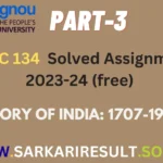 BHIC 134 IGNOU Solved Assignment 2023-24 (free) Part -3