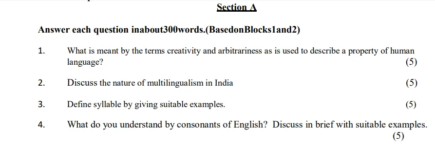 BEGG 172 ASSIGNMENT SECTION A