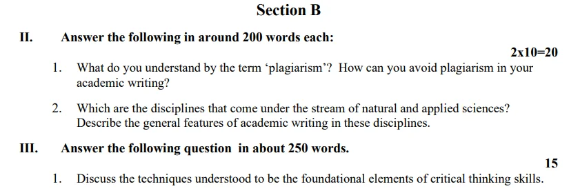 BEGG 173 ASSIGNMENT SECTION B