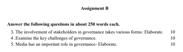 BPAG 172 ASSIGNMENT B