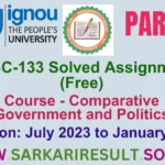 BPSC 133 SOLVED IGNOU ASSIGNMENT FREE PART 1